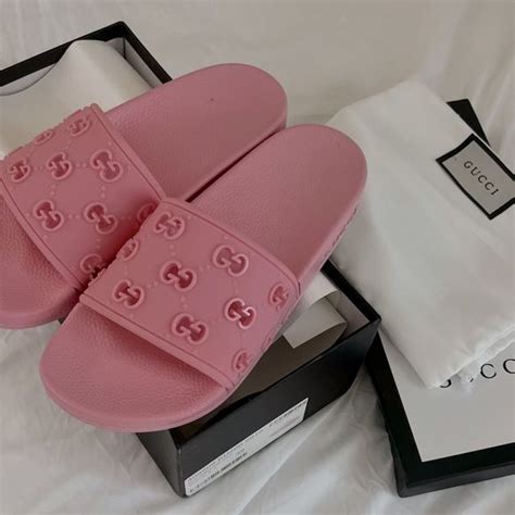 gucci slides oink|pink gucci slides farfetch.